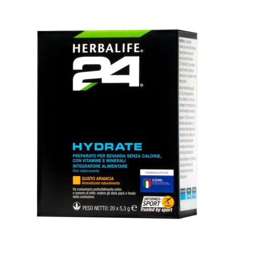H24 Hydrate Arancia 20 bustine - Herbalife 24