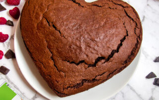 Torta al cioccolato per San Valentino