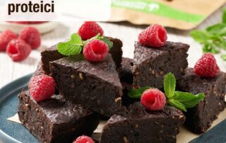 Fudge brownies proteici