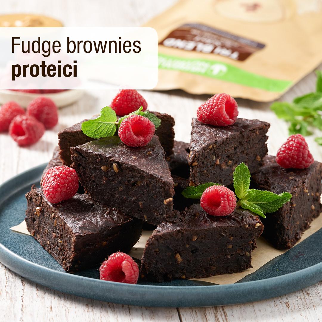 Fudge brownies proteici