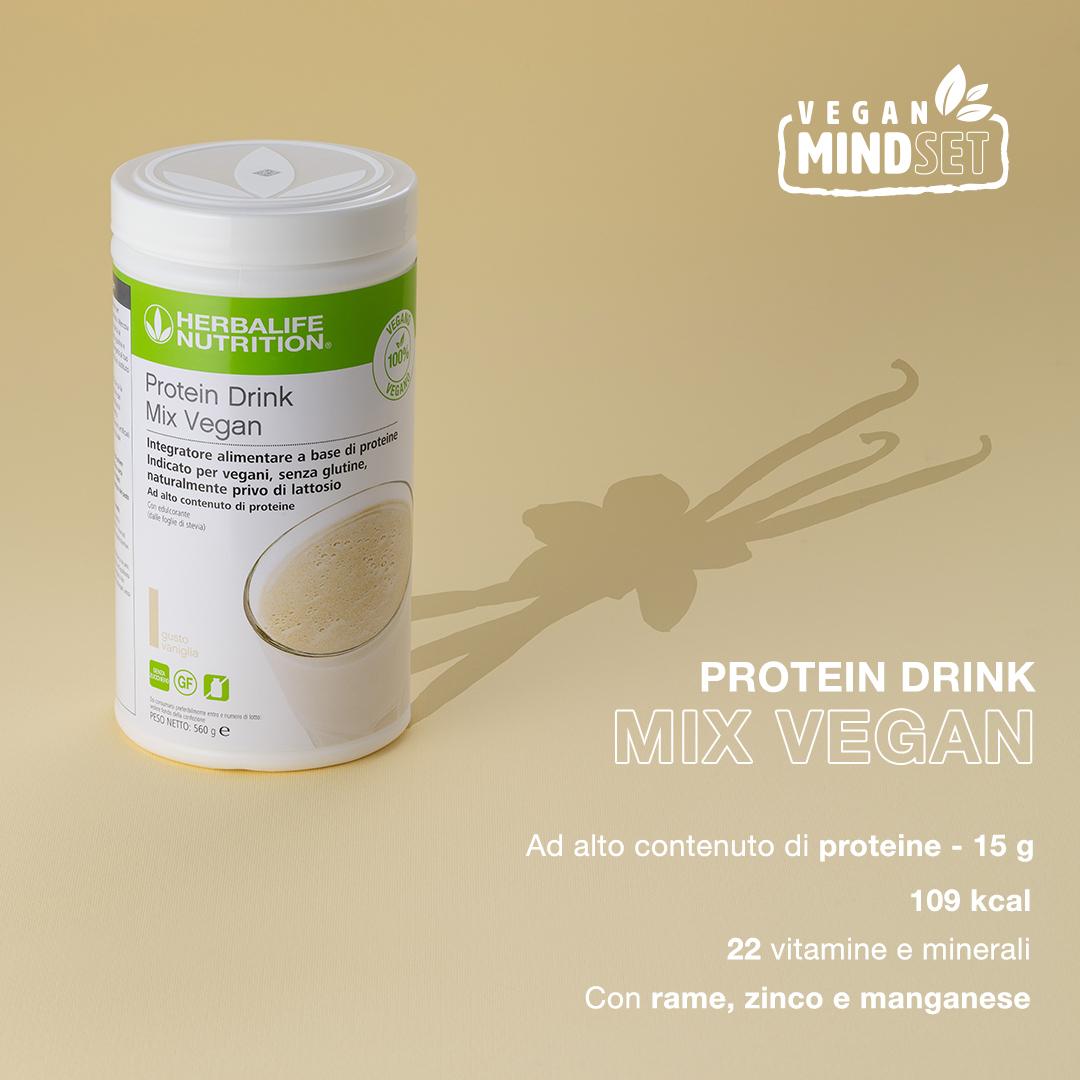 Mindset vegano | Protein Drink Mix Herbalife Nutrition