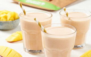 Shake banana e mango