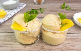 Sorbetto f1 ananas e cocco