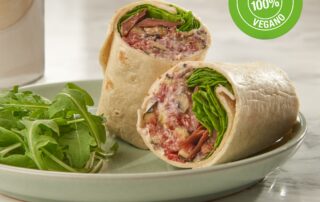 Wrap dolci e salati vegani